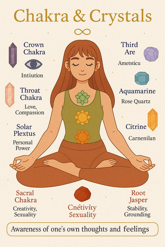 Choosing Your Crystal by the Chakras