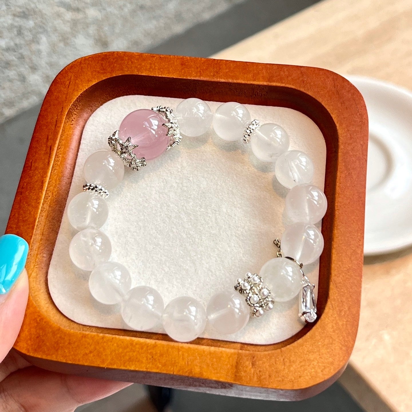 White Phantom & Rose Quartz (BAC985)