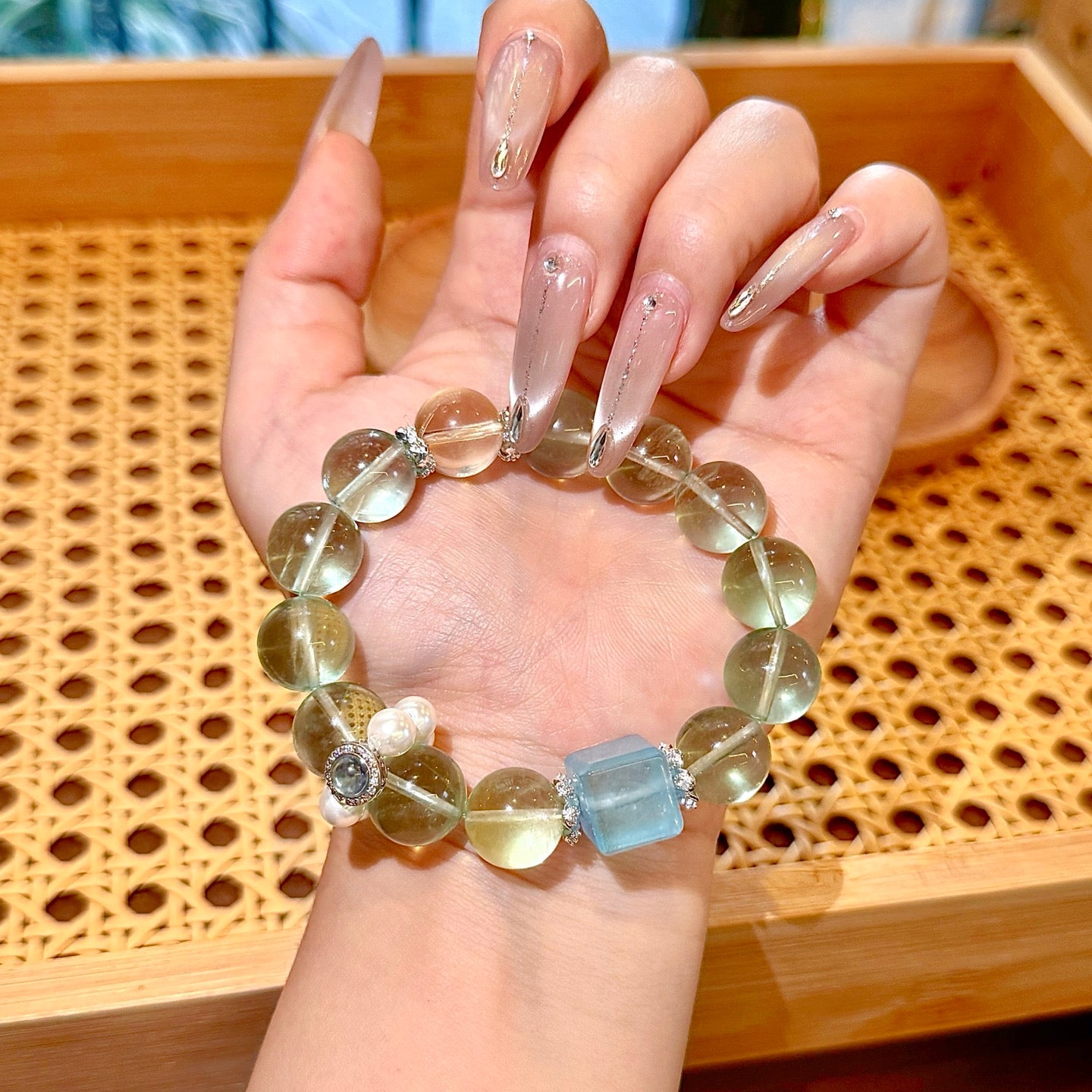 Lemon Quartz & Aquamarine (GCU10)