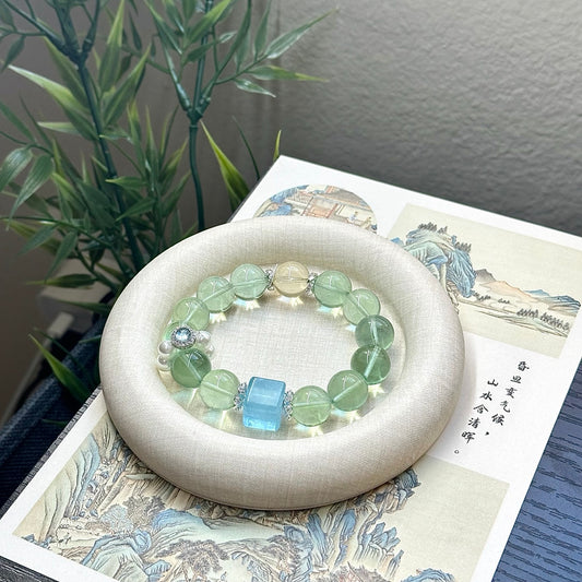 Lemon Quartz & Aquamarine (GCU10)