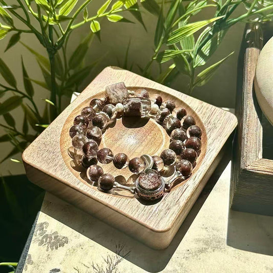 Half-Domed Red Phantom with Solid Sterling Silver (GCU06)