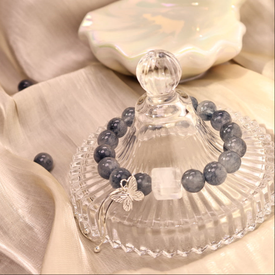 Aquamarine & White Phantom Quartz (GCU09)