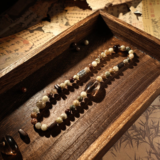 Double Wrap - Phantom Smoky Quartz (GCU03)