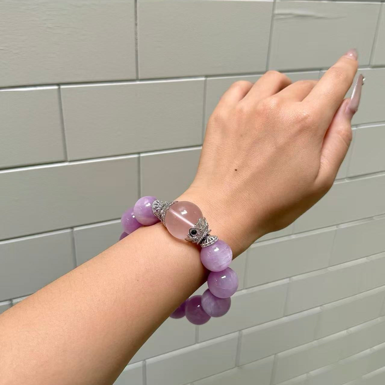 Premium - Lepidolite & Star Rose Quartz (X18B)